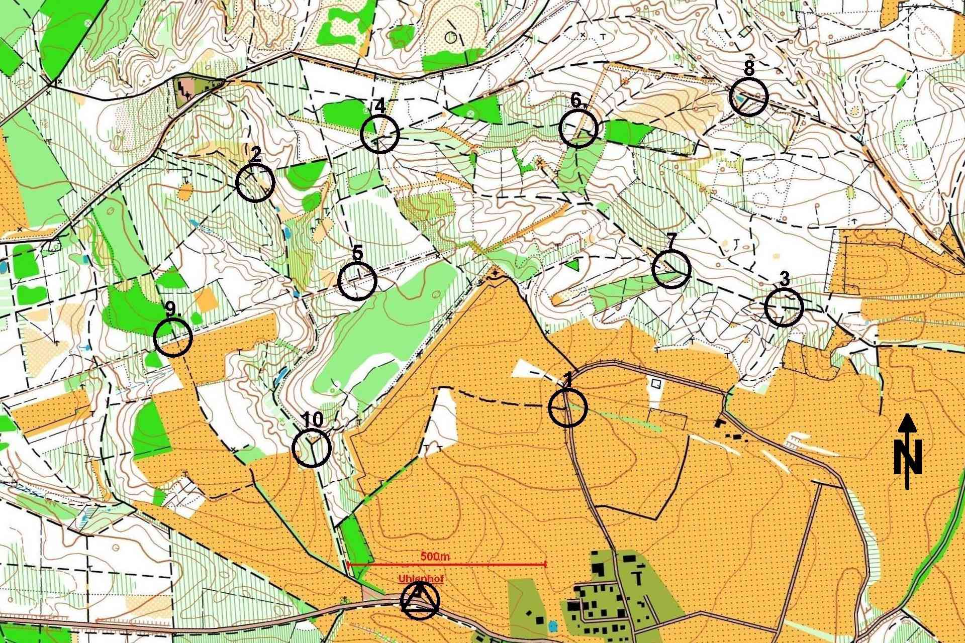 Senderstandorte Holtwick Foxoring Juni 2017