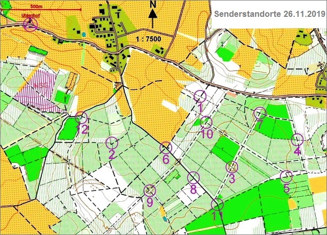 Senderstandorte Uhlenhof-Foxoring Nov. 2019